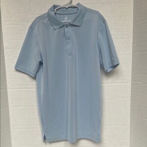 Class Club Boys Light Blue Polo Shirt Size 10/12
